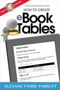 How to Create eBook Tables